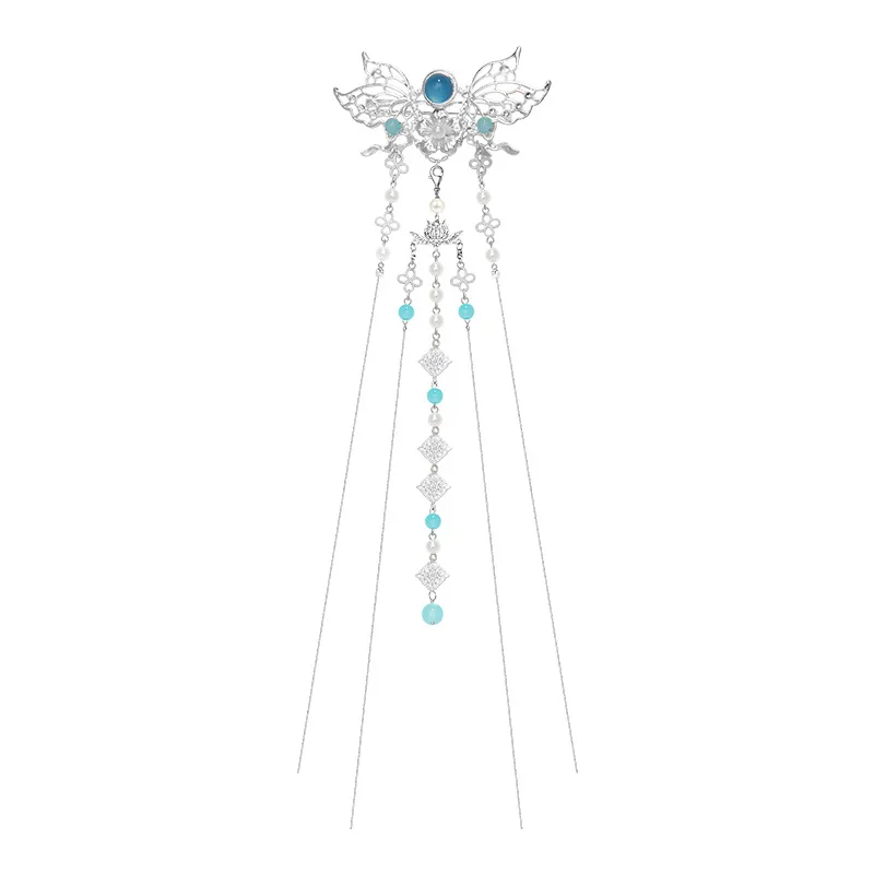 Ancient Chinese Flower Hairpin Headwear for Hanfu