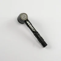 จักรยานสีดำล้อดิสก์90องศาอะแดปเตอร์แก้ไข MTB จักรยานถนนปั๊ม presta วาล์วอะแดปเตอร์แปลงขอบอุปกรณ์เสริมจักรยาน 5