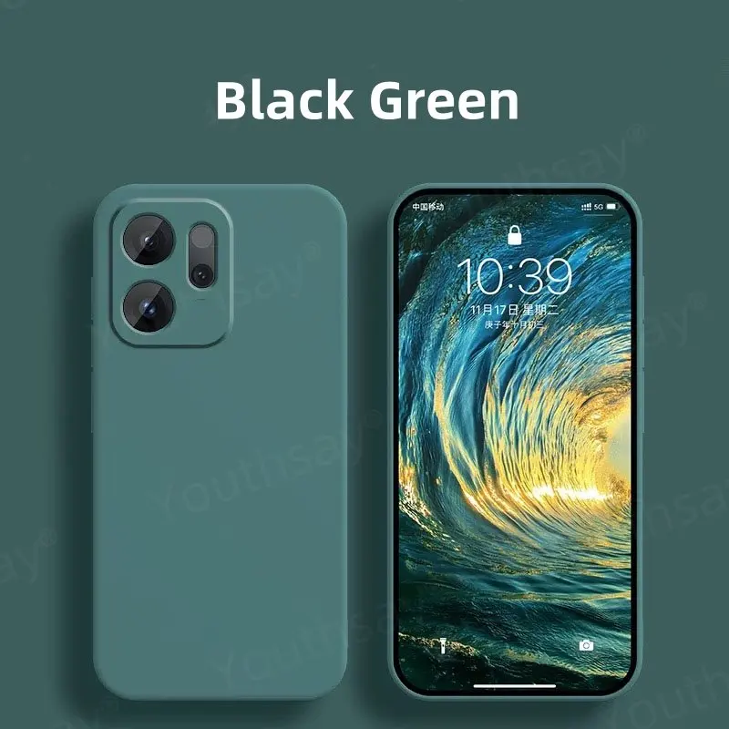 Original Liquid Silicone Soft TPU Phone Bumper Case Cover