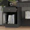 62 Inch Home Office Desk with Shelves, Cabinet Desk with Drawers and Glass Doors, Computer Desk with Storage Cabinets 6