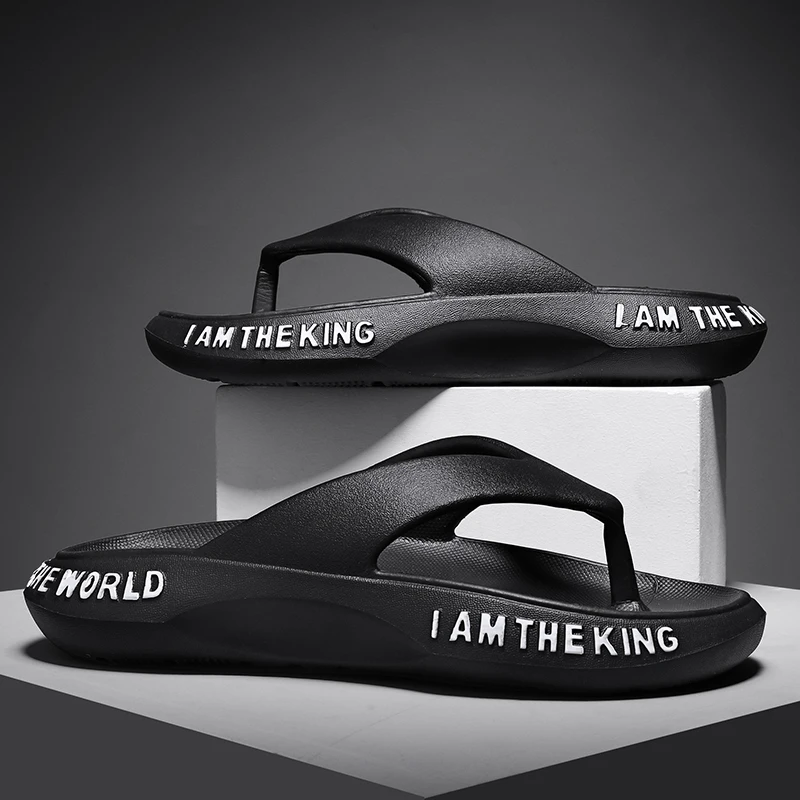 New Stylish Men Flip-flops Male Soft Slippers Comfortable Massage Summer Shoes Fashion Men’s Outdoor Sport Slippers Casual Shoes