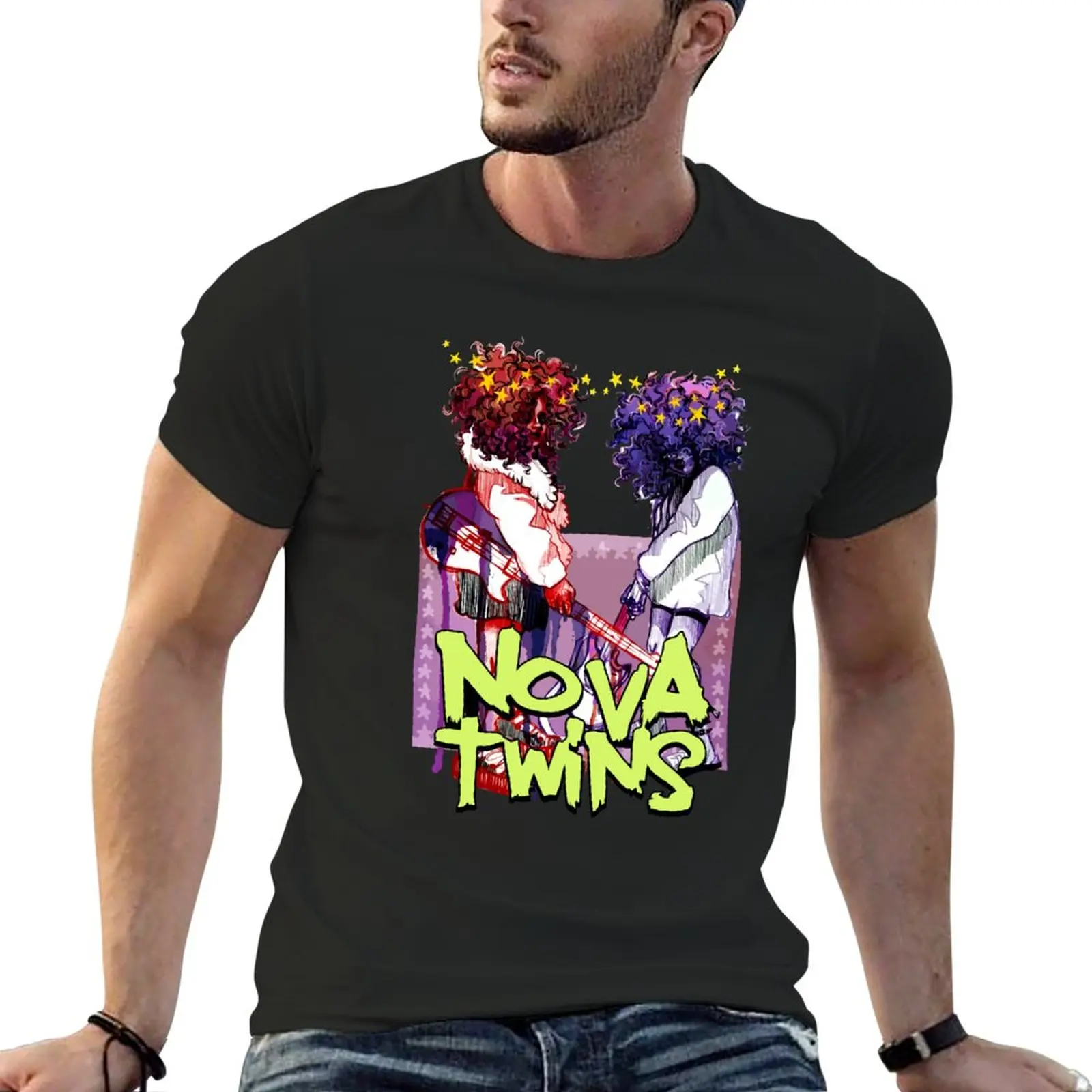 

New Nova Twins merch T-Shirt T-shirt for a boy t-shirts man Oversized t-shirt fruit of the loom mens t shirts