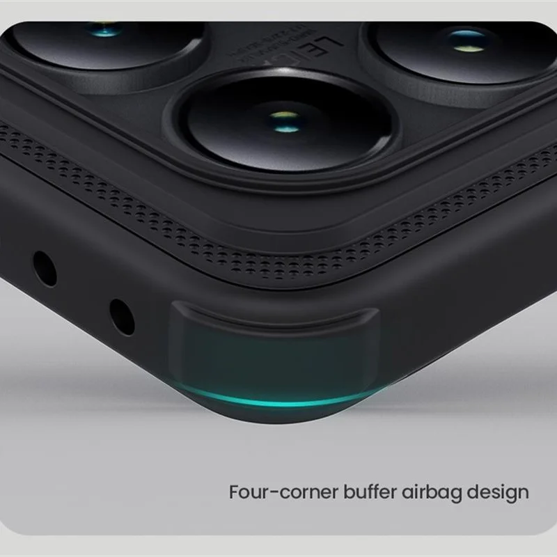 Nillkin Custodia Xiaomi Redmi Note 14 Pro+5G - Protezione fotocamera con Slide Camera, Antiurto e Antigraffio, Compatibile con Xiaomi Redmi Note 14