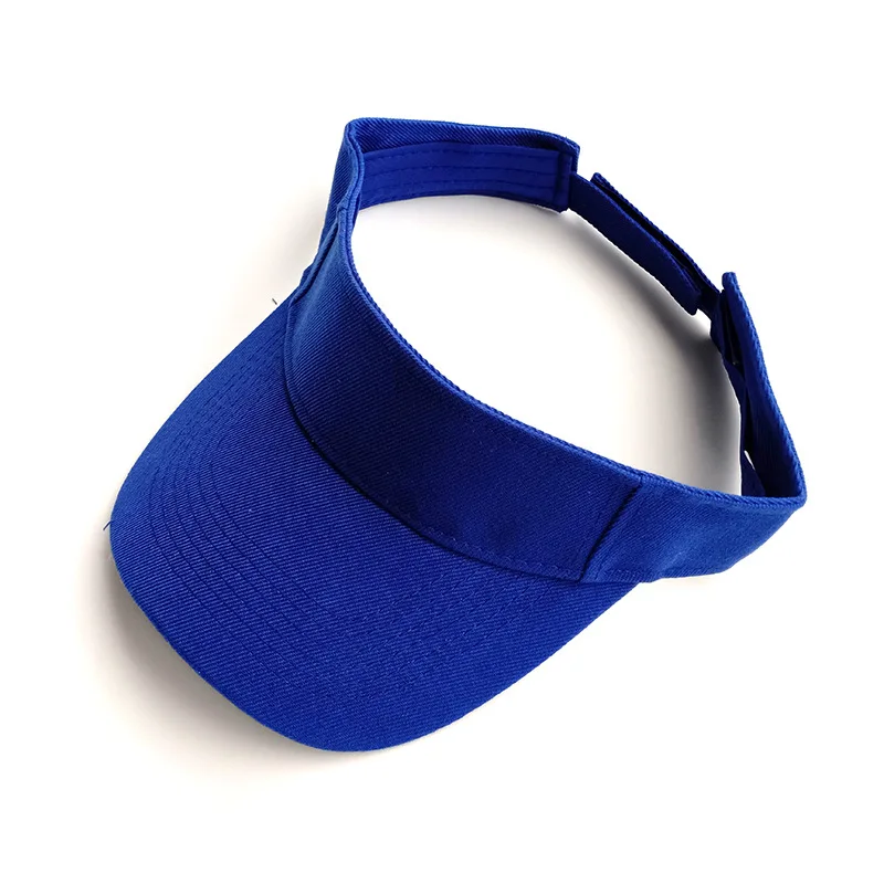 Tennis Visor Cap Solid Empty Top Cotton Men's Caps Visors for Women Baseball Hats Outdoor Sports Gorro Con Visera Dropshipping 2