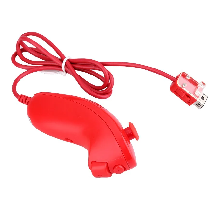 Wired Wii Nunchuck Controller Joystick Gamepad Per Nintendo Wii Game Controller Hand Per Wii Gamepad Accessori