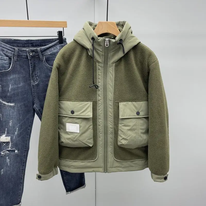 American Motorcycle Jacket Cotton-padded Men's Autumn And Winter Thickened main image 0