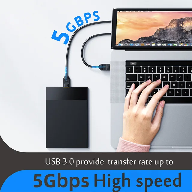 USB 3.0 / 2.0  Extension Cable Male to Female Extender Cable Fast Speed USB 3.0/2.0 Extended for laptop PC USB 3.0 Extension 4