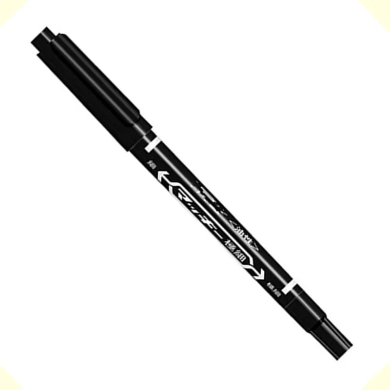 5pcs 컬러 듀얼 닙 드로잉 Fineliner 펜 그림 마커 아티스트 페인트 브러시 학교 사무실 공급 학생 쓰기 마크 도구
