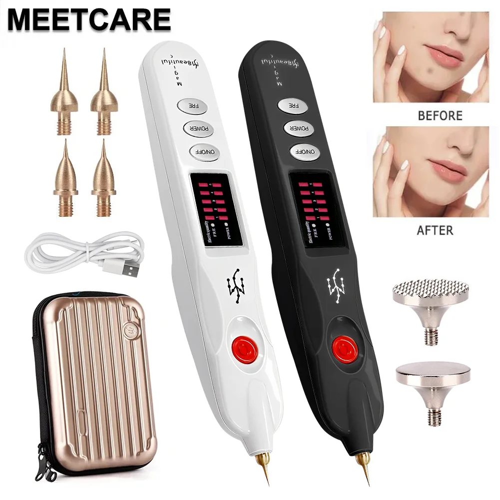 Plasma Laser Pen Electric Freckle Pen Professional Eyebrow Pigment Mole Tattoo Wart Dark Spot Removal Eye Lifting Beauty Care