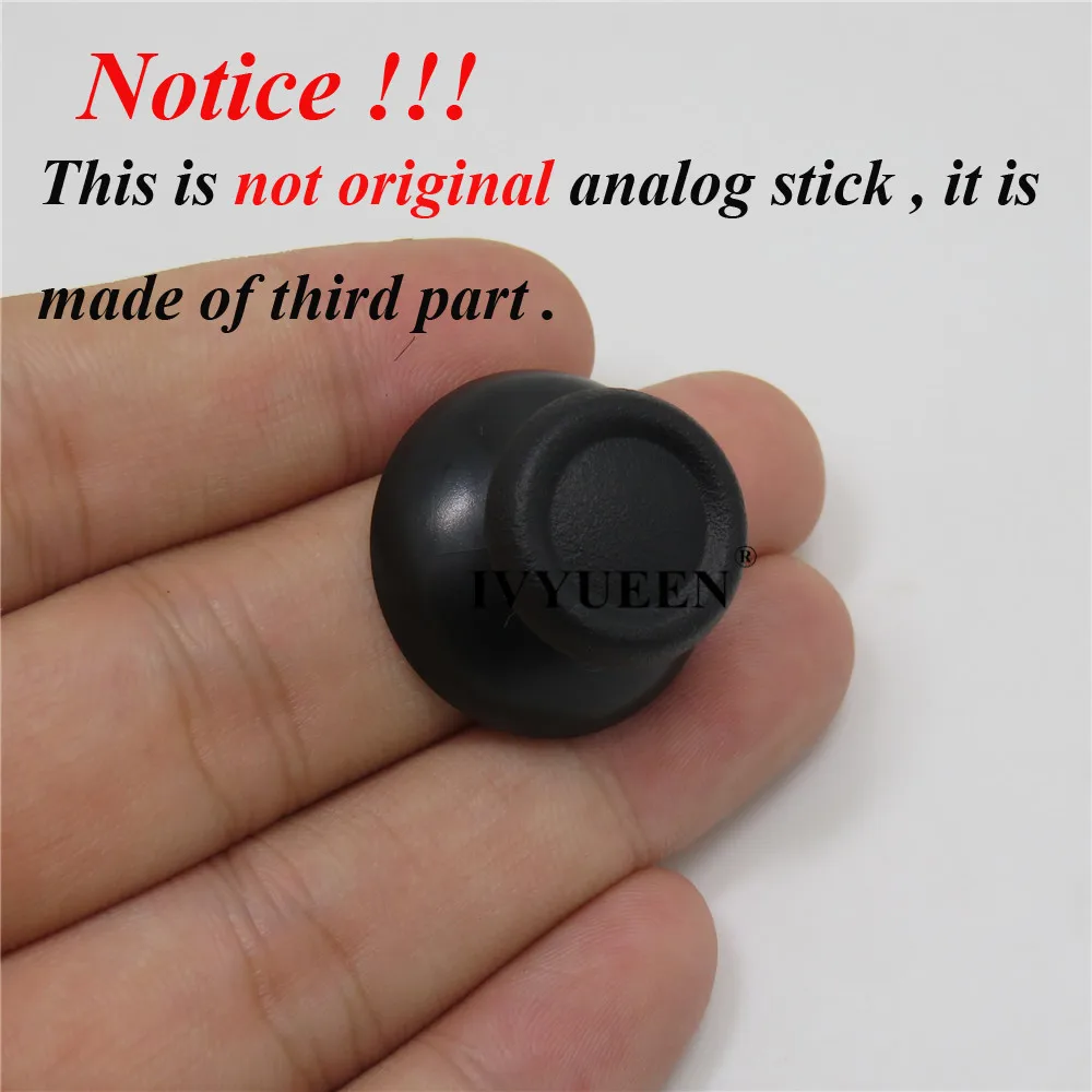 Black Analog Stick and LED Light Bar Sticker Set