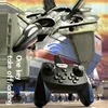 L0712 RC Plane 2.4G Remote Control Aircraft Gravity Sensing Aircraft Glider with Light EPP Foam Fighters for Boys Children 3