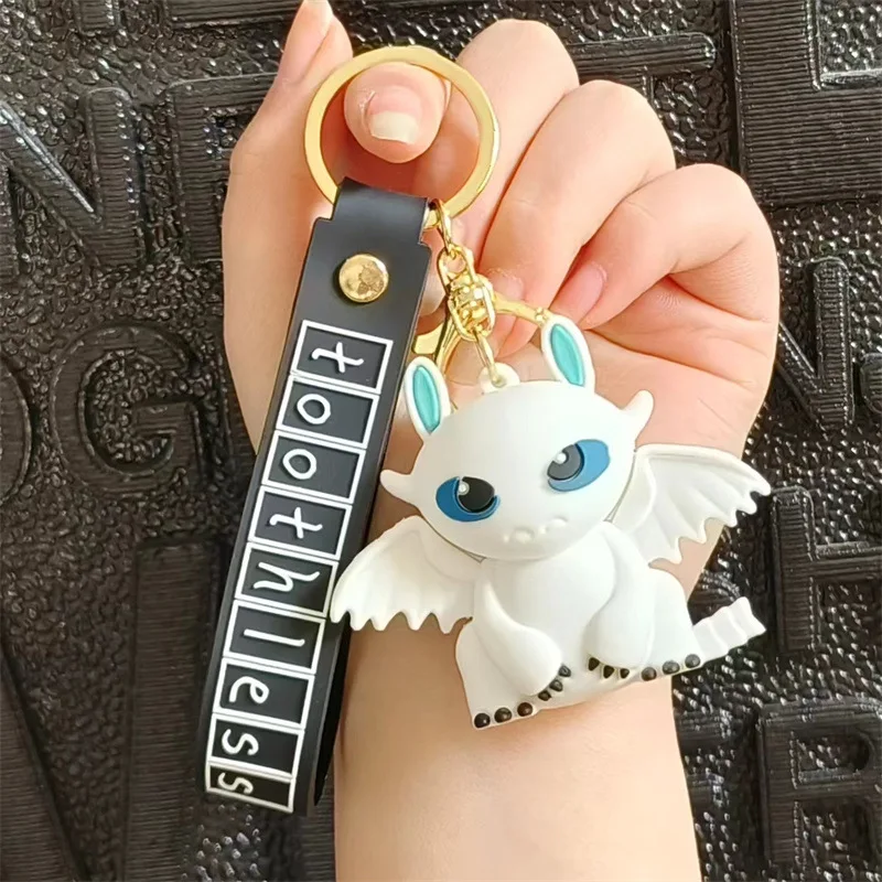 Toothless Dragon Keychain, 3D Sports Keychain, Phone Keychain Accessories, Men's and Women's Backpack Accessories Birthday Gifts 4