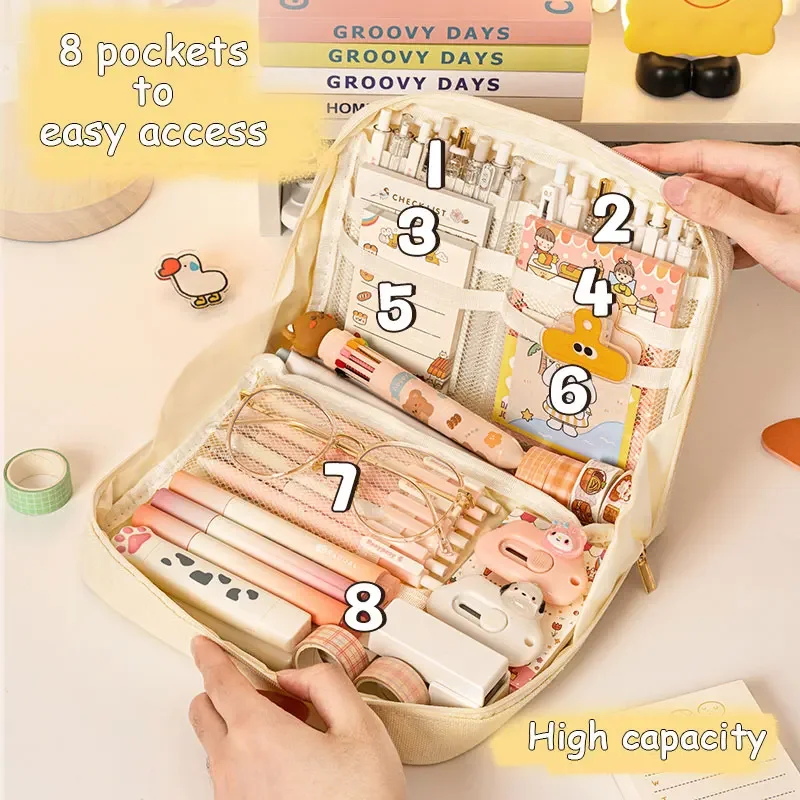 Large Capacity Pencil Case 2