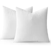 Coussins d'oreiller 2 pièces, coussin de canapé doux et Durable, Inserts d'oreiller moelleux, pour salon, canapé-lit, décoration de la maison 1