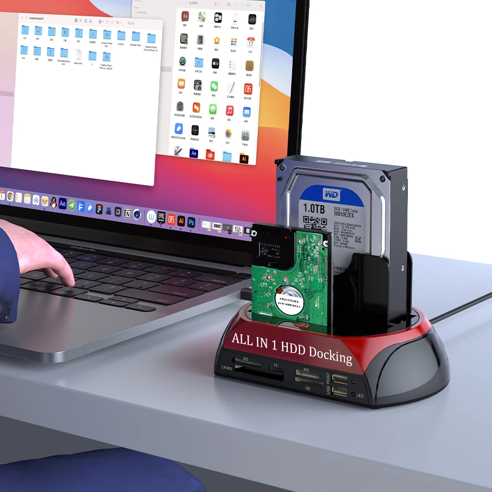USB to HDD SSD ŷ ̼ 2.5, 3.5 ġ SATAI II III IDE    ϵ ũ ī  Ŭ ̽, HD 