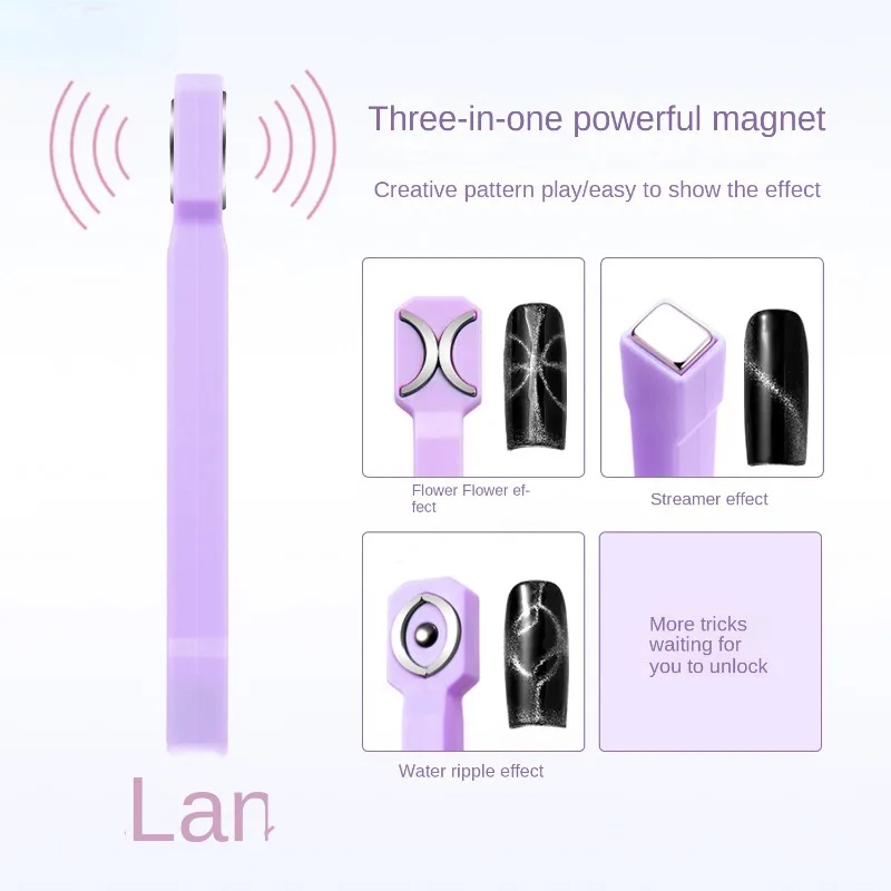 Multi-function Cat Eye Magnet 3 IN 1 Strong Magnetic Stick Nail Art Design Decoration DIY Manicure Tools magnetic nail art tools,cat eye nail tool,magnetic nail tools,magnetic nail pen