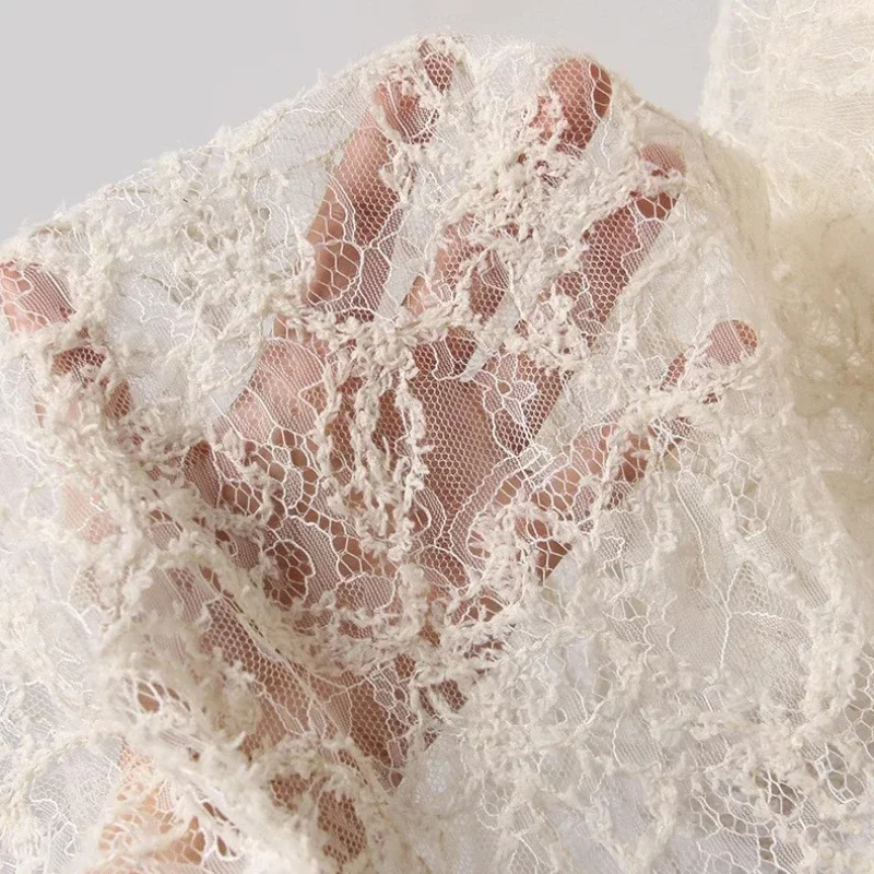 Luxury 3D Embroidered Mesh Fabric by the Meter - Fashion Designer's Choice