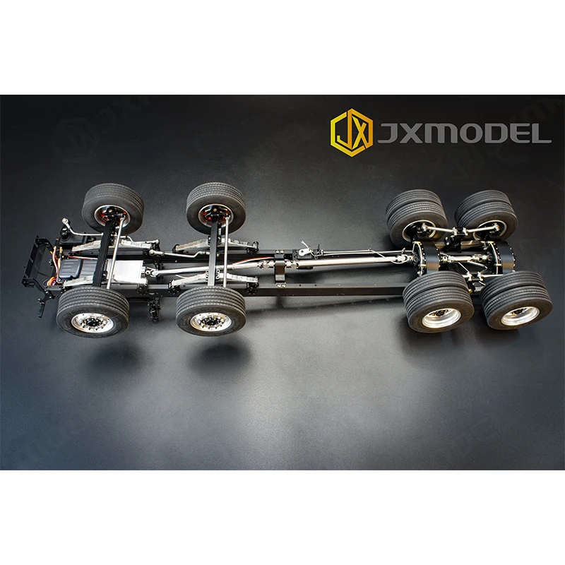 8x4 chassis (specially equipped with JX Rescue Truck 2.0) JXmodel Tamiya tow truck trailer 3