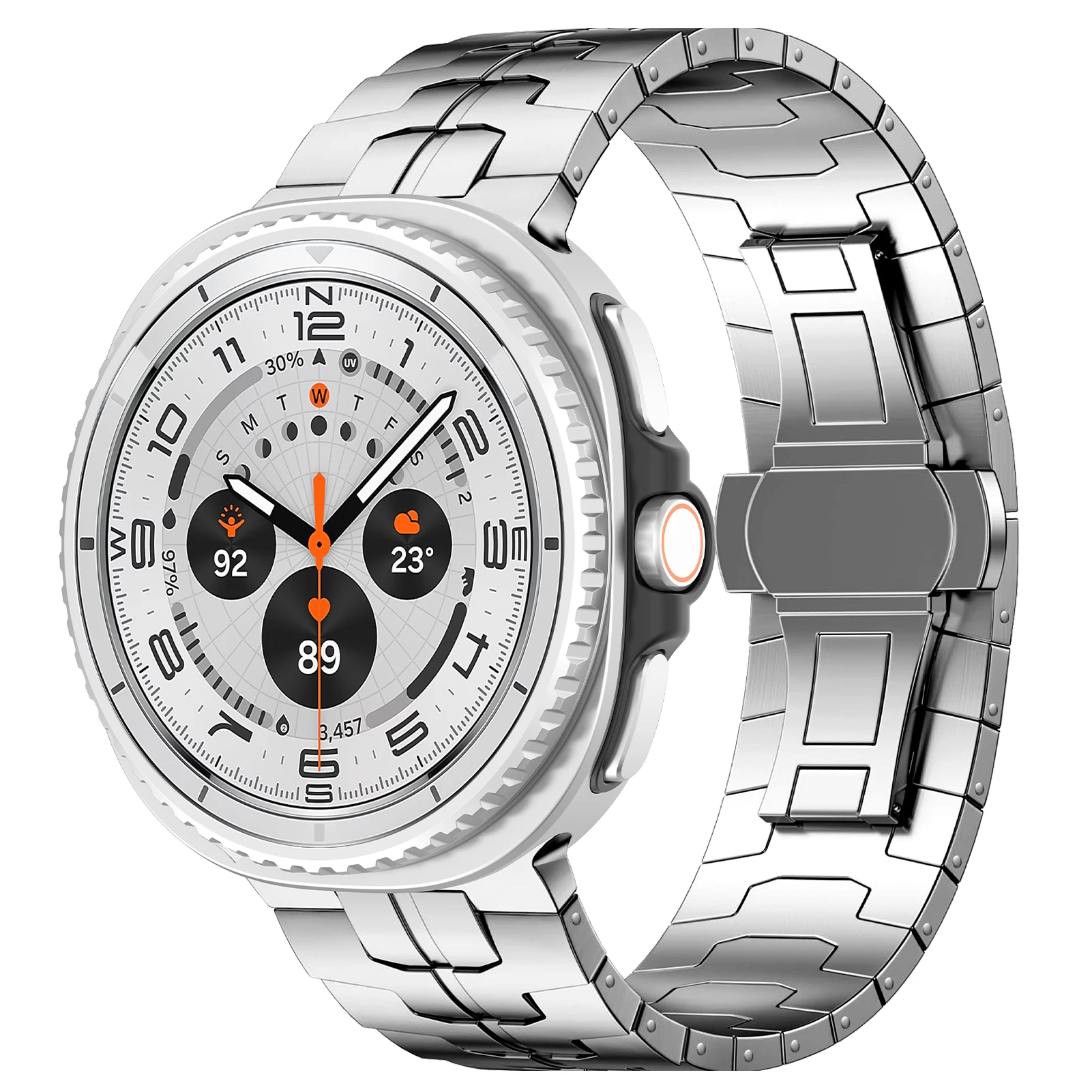 Premium Stainless Steel Metal Watchband Bracelet Strap