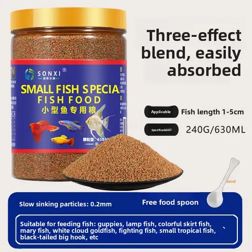 SONXI Nano Fish Food - Premium Micro Pellets for Guppies, Endler's Livebearers, Rasboras & Small Tetras - Image 9