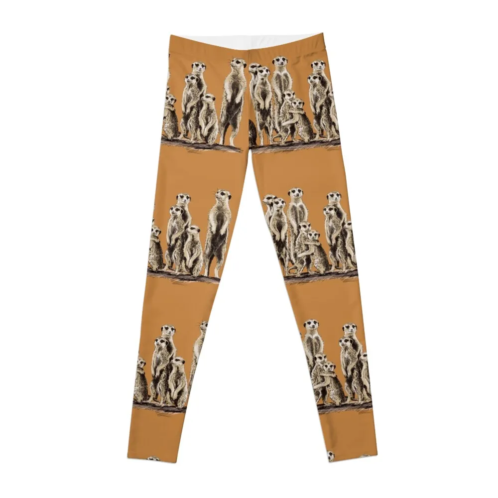 

meerkat Leggings Women sportwear Fitness's gym clothes gym's clothing Womens Leggings