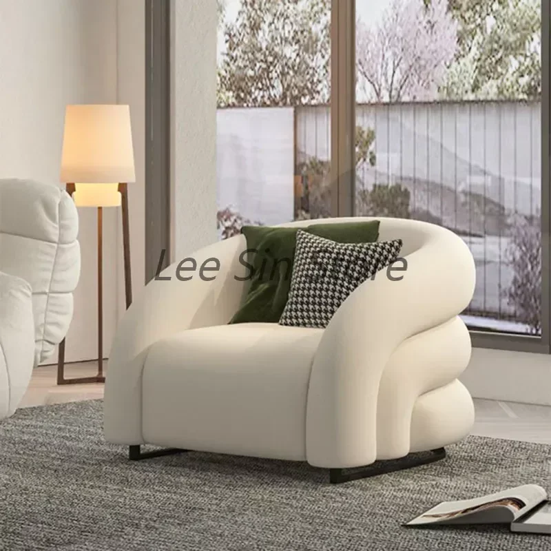 

Living Room Luxury Designer Individual Modern Lounges Single Sofa Chaise Pliante Furniture