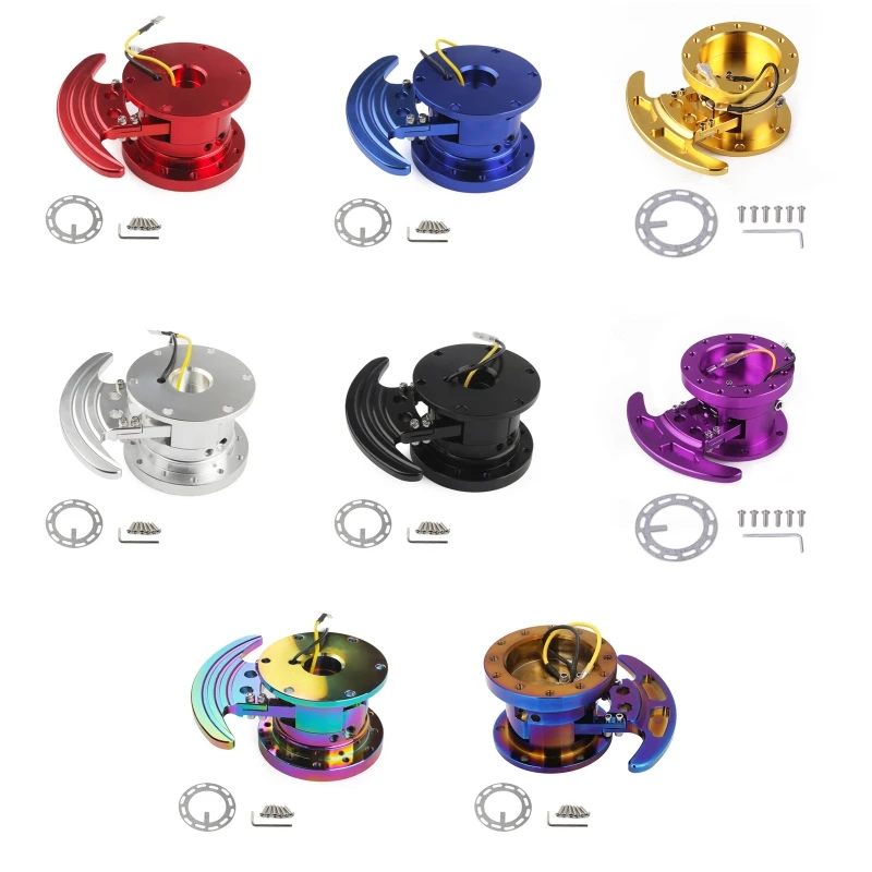 

Steering Wheel Quick Release Hub Adapter Body Removable Off Boss-Kit