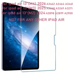 Premium Tempered Glass Screen Protector for 13 - Inch Tablets - Ultra - Durable 9H Protective Film (iPad air 13inch)