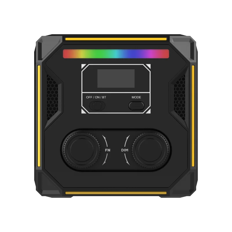 COLBOR WB60R RGB 사진 조명 60W 휴대용 RGB LED 조명 (비디오 및 사진 촬영용)