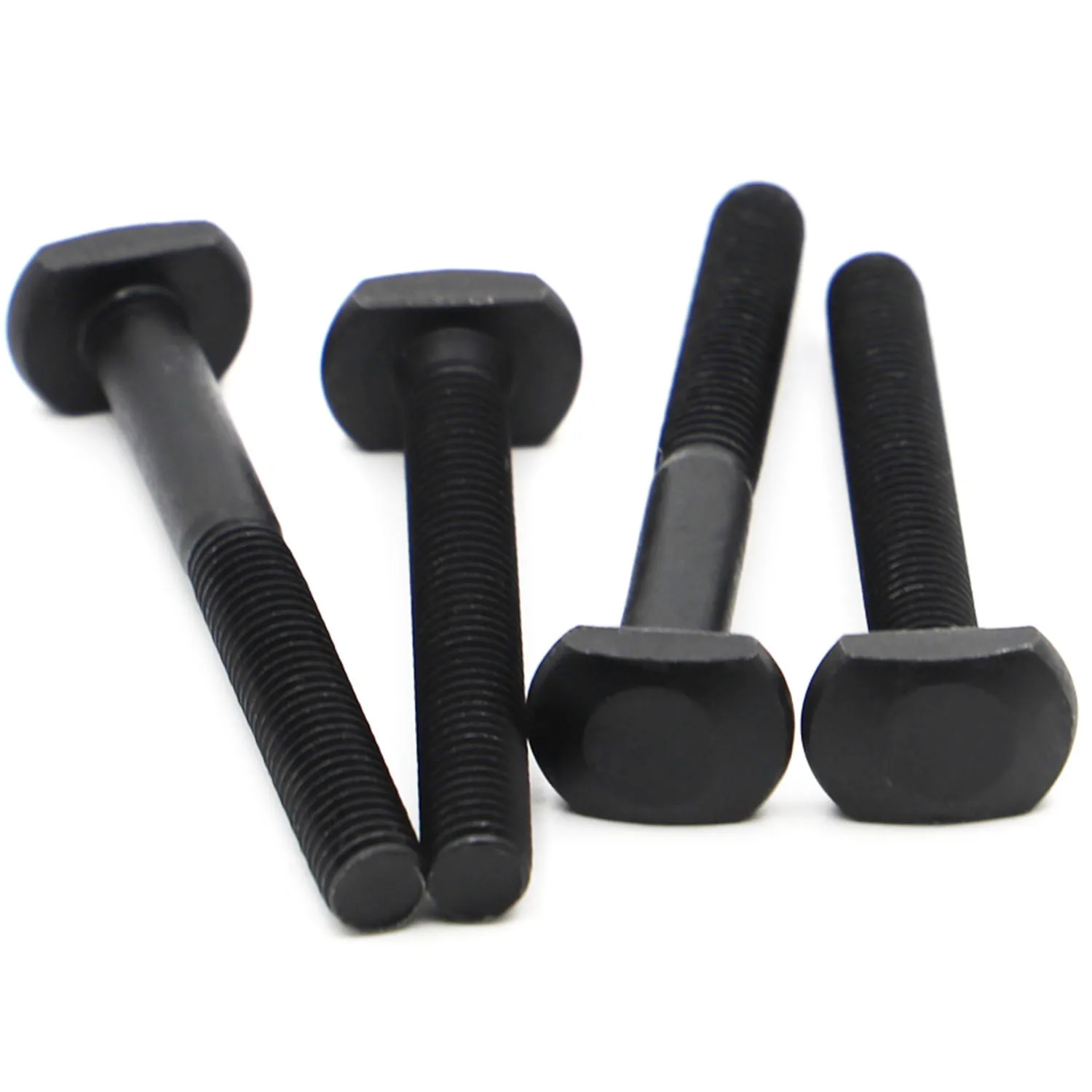 Black Carbon Steel T Shape Punch Milling Machine Screw M6 M8 M10 M12