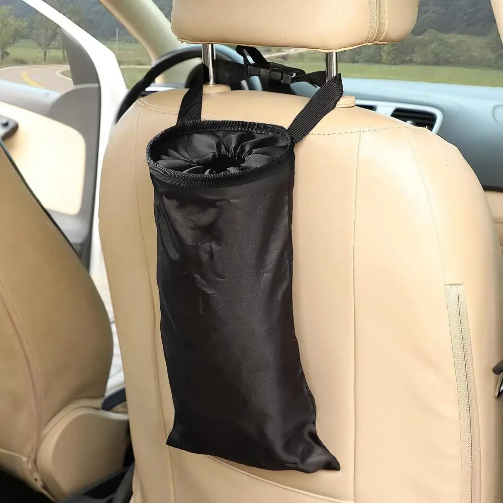 

Scratch-resistant Garbage Bags Eco-friendly Reusable Car Garbage Bags Vehicle Trash Disposal Chair Back Storage Solution