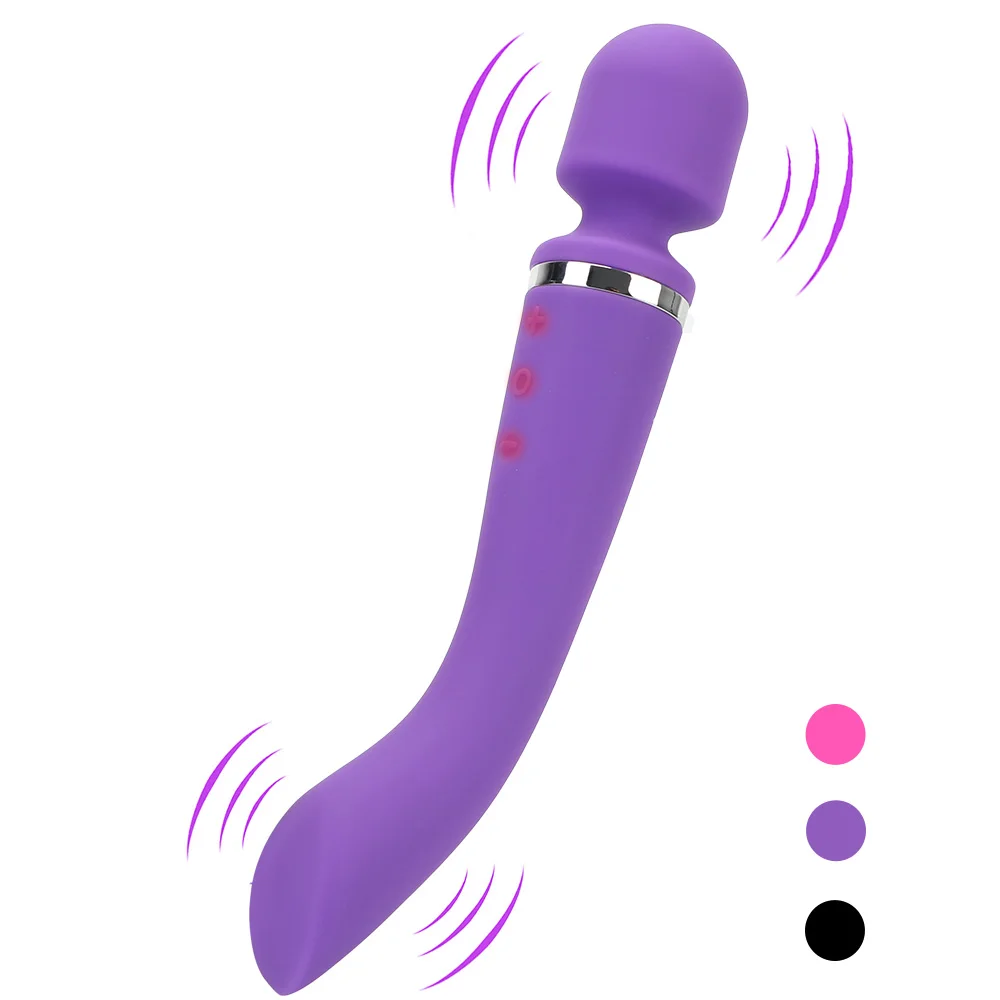 Consolador vibrador potente para adultos, estimulador del punto G del