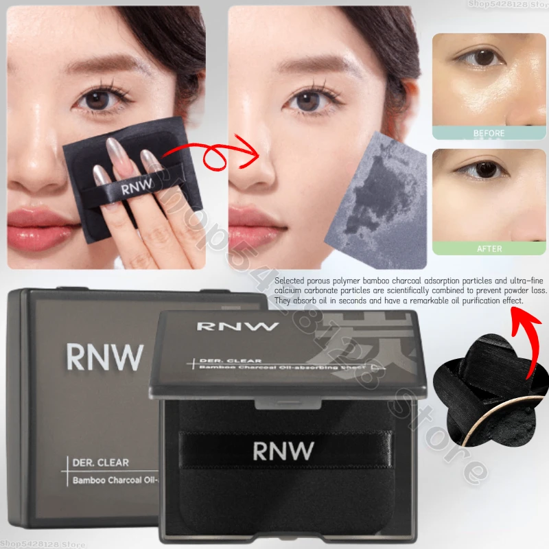 Rnw Oil-absorbing Paper Portable Facial Oil Control Refreshing Oil Removal Does Not Absorb Water Control Shrink Pores
