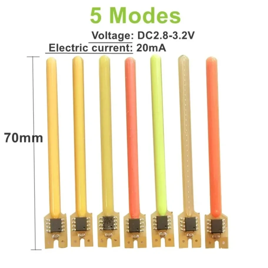 DC3V Multicolour LED Meteor Shower Flowing Water Lamp LED COB Filament Diodes 2200K Blue Red Green Pink Incandescent Light Parts