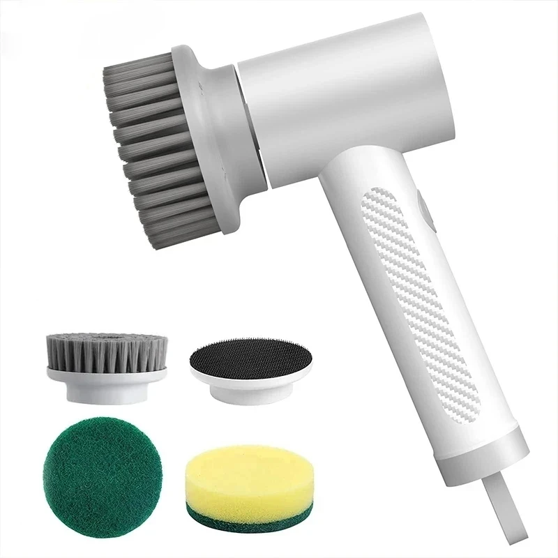 Xiaomi-escova de Limpeza Elétrica sem Fio Escova Profissional Trabalho Doméstico Cozinha Lavagem de Louça Banheira Azulejo