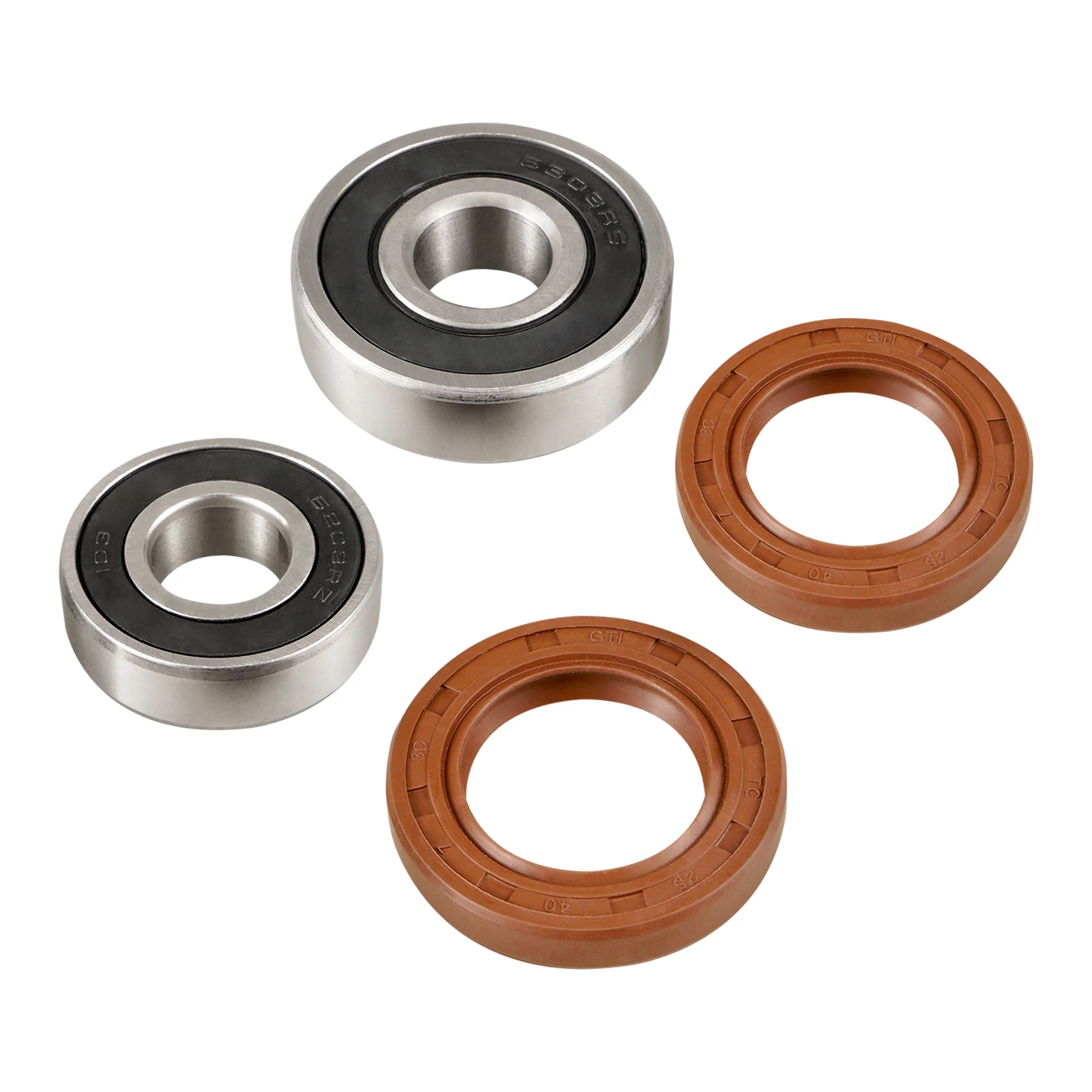 

For Honda XR650L XR 650L 650 L 1993-2023 2022 2021 2020 2019 2018 Motorcycle 2PCS Rear Wheel Hub Bearings & Rubber Oil Seals