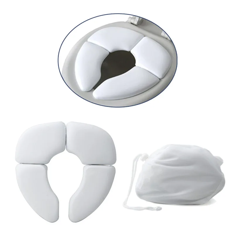 Soft Portable Folding Child Baby Toilet for Seat Soft Potty Chair Pad Mat Cushio 3