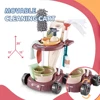 WizKidz Kids Cleaning Set a Pretend Housekeeping Set for Toddlers with Real Vacuum Broom and Other Educational Toys for Boy Girl 3