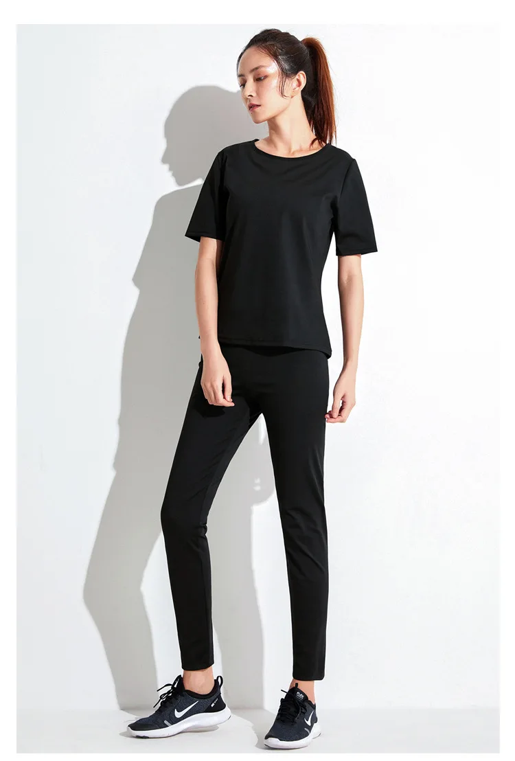 Sweat Pants Women Sweat Suit Sports Fat Burning Sweat Gym Running Sweat Pants Bottoms Pants