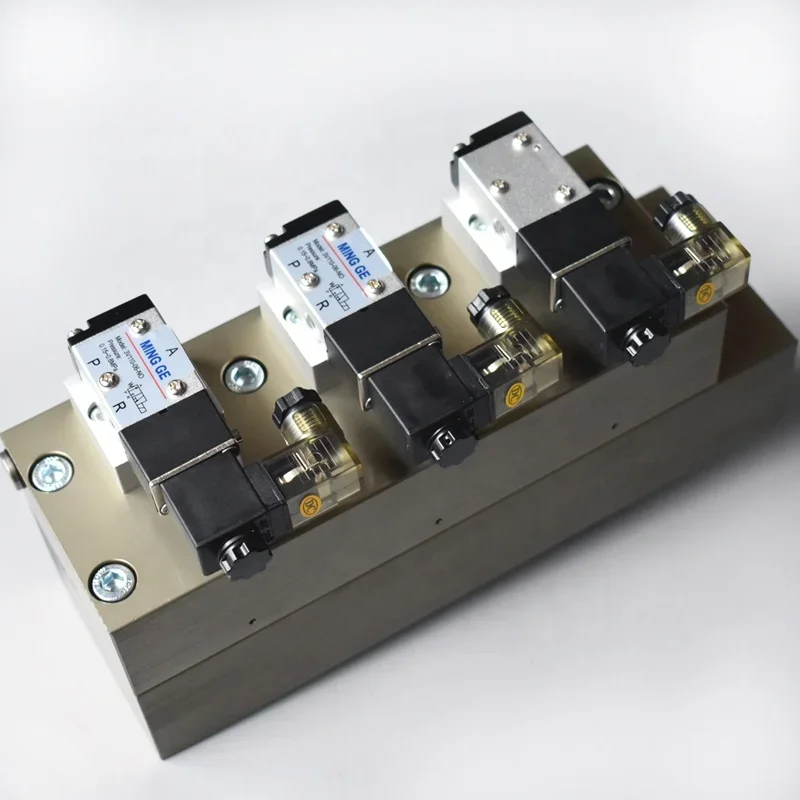 

MGPC High Pressure Valve Combination PET Bottle Blow Machine Solenoid Valve Manifold Unit Manifolds Water Solenoid Valve