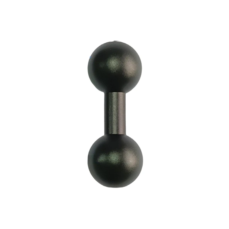 알루미늄 합금 더블 볼 헤드 15mm/17mm 20mm/25mm 볼 헤드 연결로드 오토바이 카메라 브래킷 변환 액세서리