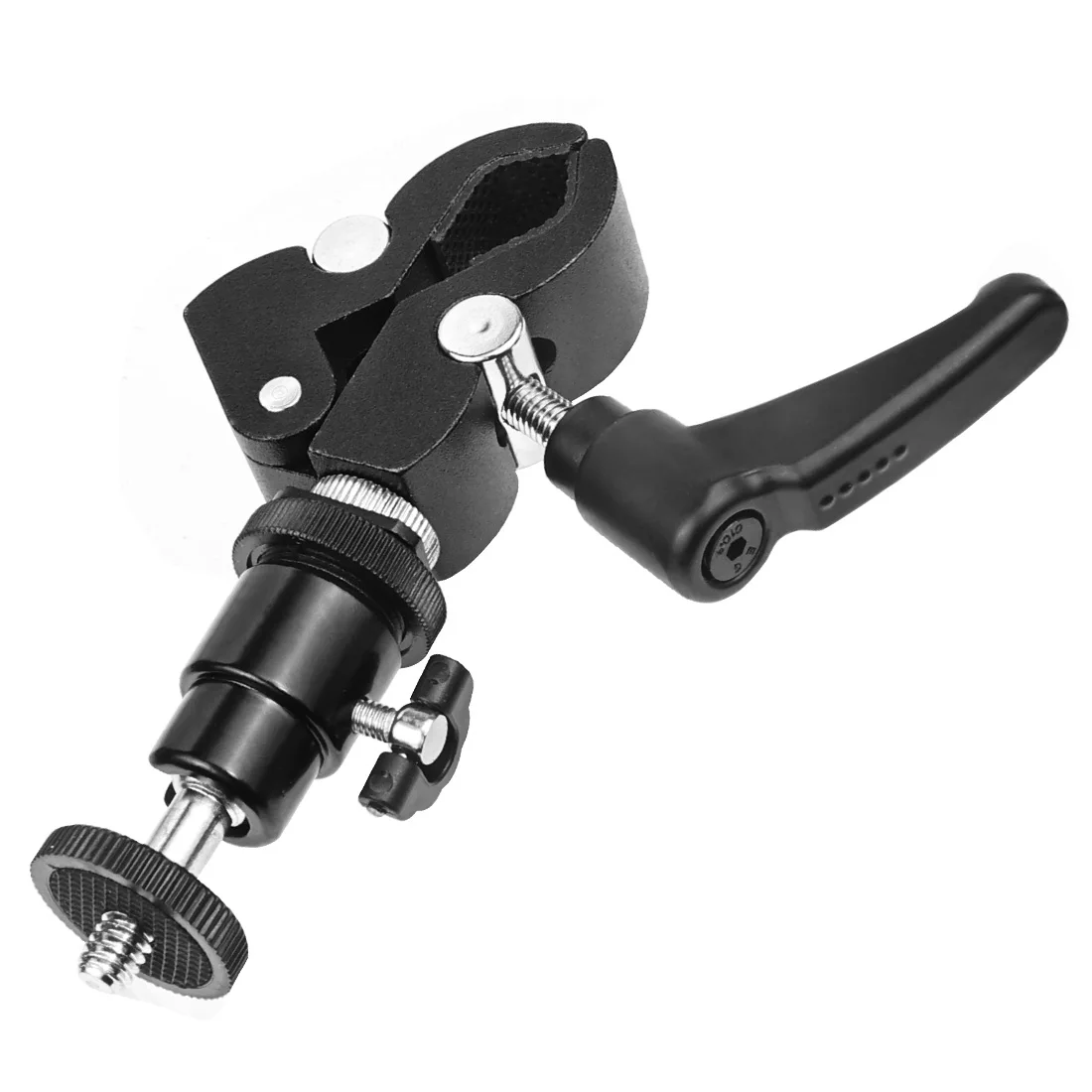Super Clamp Mount Holder with Tripod Ball Head Adapter for Gopro For Insta360 DS