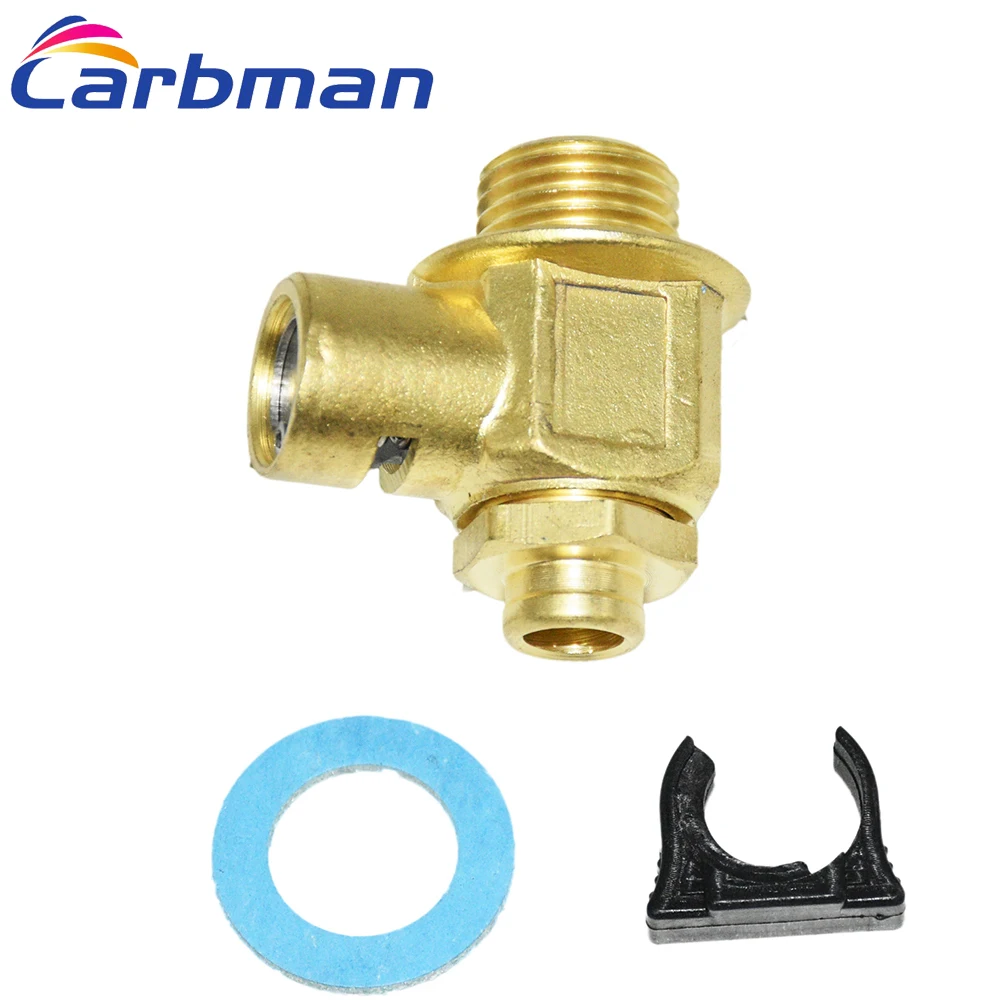 Carbman Quick Oil Drain Valve with Nipple For F108S M16 1.5carburateur