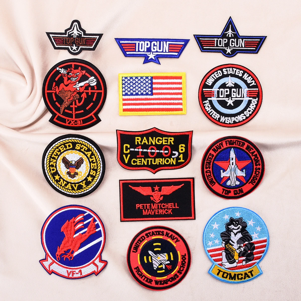 Pilot Patches for Clothing Thermoadhesive Patches Patch Iron on