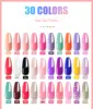 Beginner Manicure sets With Top/Baset Coat For Complete Gel Acrylic Nail Semi-permanent varnish Polish Polish Kit UV LED Lamp 2