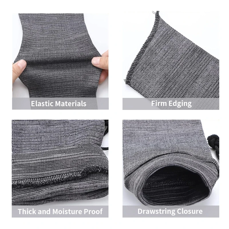 4-Pack 15.7 x 4 inch Polyester Gun Socks, Dustproof And Moisture-Resistant Storage For Hunting And Fishing Guns 4