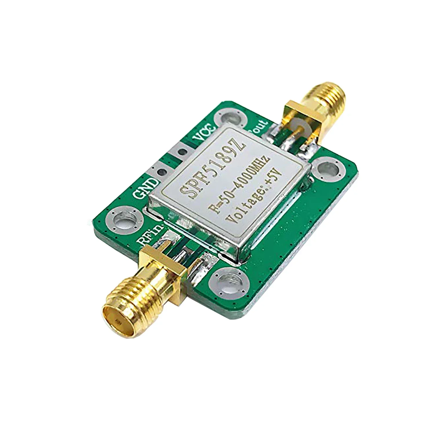 SPF5189 LNA 50-4000MHz/5-6000mhz RF Low Noise Broadband Signal Amplifier 0.6dB/20dB Gain RF Signal Receiver Module Shield Board rf amplifier