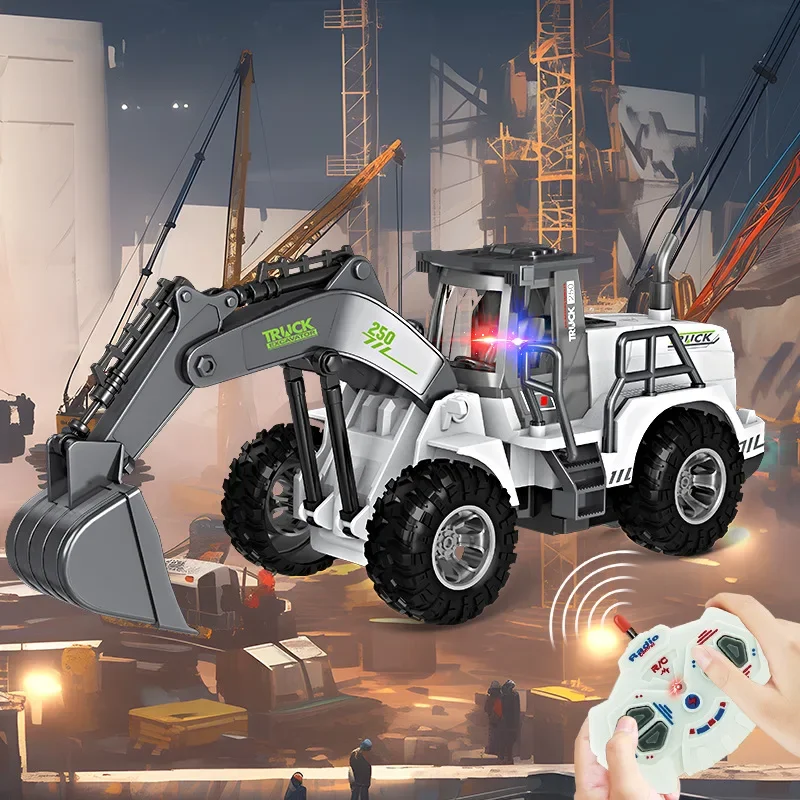 Remote Control Excavator Truck Toy Model Car