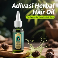 Ayurvedic Hair Growth Oil India Adivasi Organic Hair Growth Serum Anti Hair Loss Fast Regrowth Thicken Oils Hair Growth Products 1