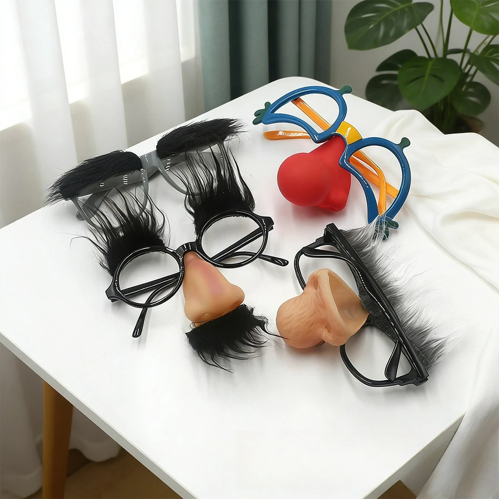 재미있는 코와 콧수염 안경 다양한 모양의 할로윈 만우절 생일 파티 의상 소품